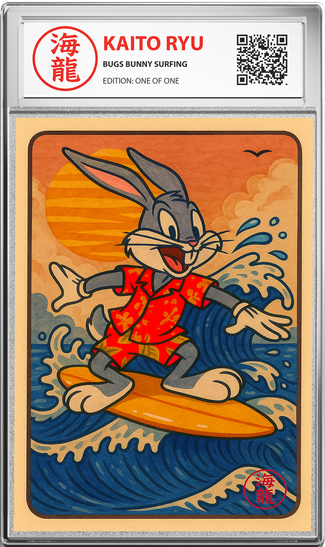 Bugs Bunny surfing (Sold out)