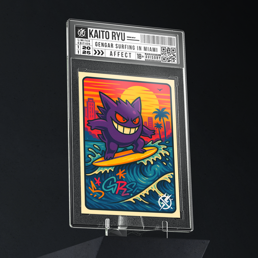 Gengar Surfing in Miami(SOLD OUT)