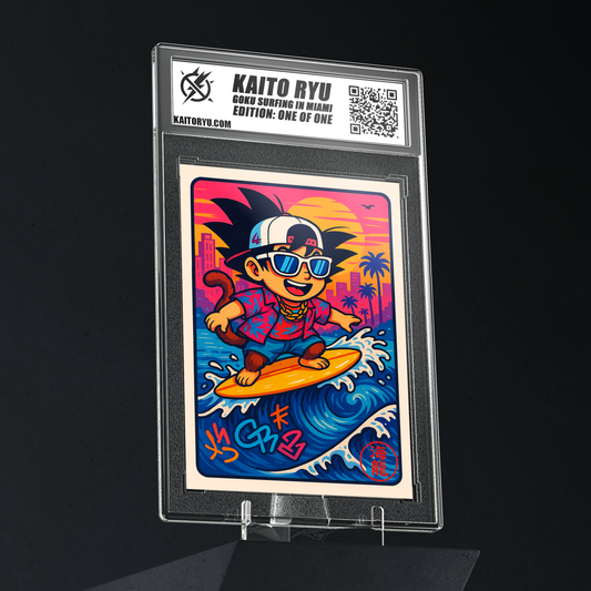 Goku Surfing in Miami(Sold out)