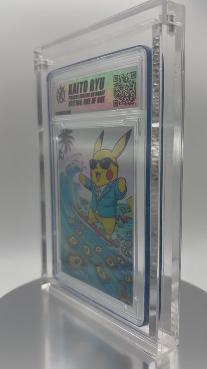 Pikachu Surfing on Money(Sold out)