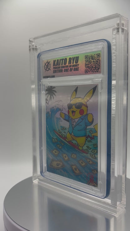 Pikachu Surfing on Money(Sold out)