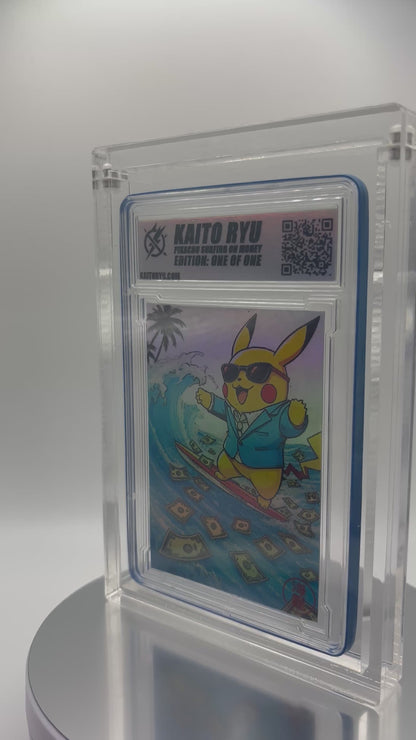 Pikachu Surfing on Money(Sold out)